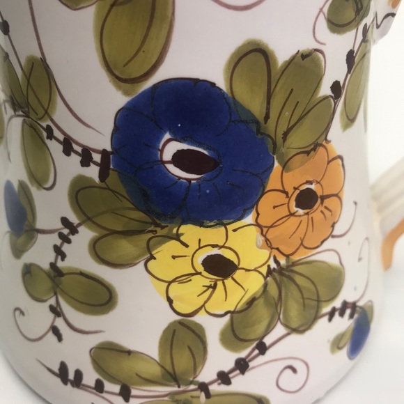 Ceramic Planter Hand Painted Italy - Picture 7 of 9